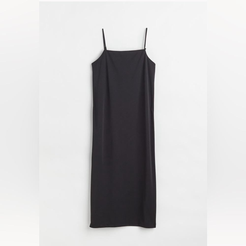 Black loose dress